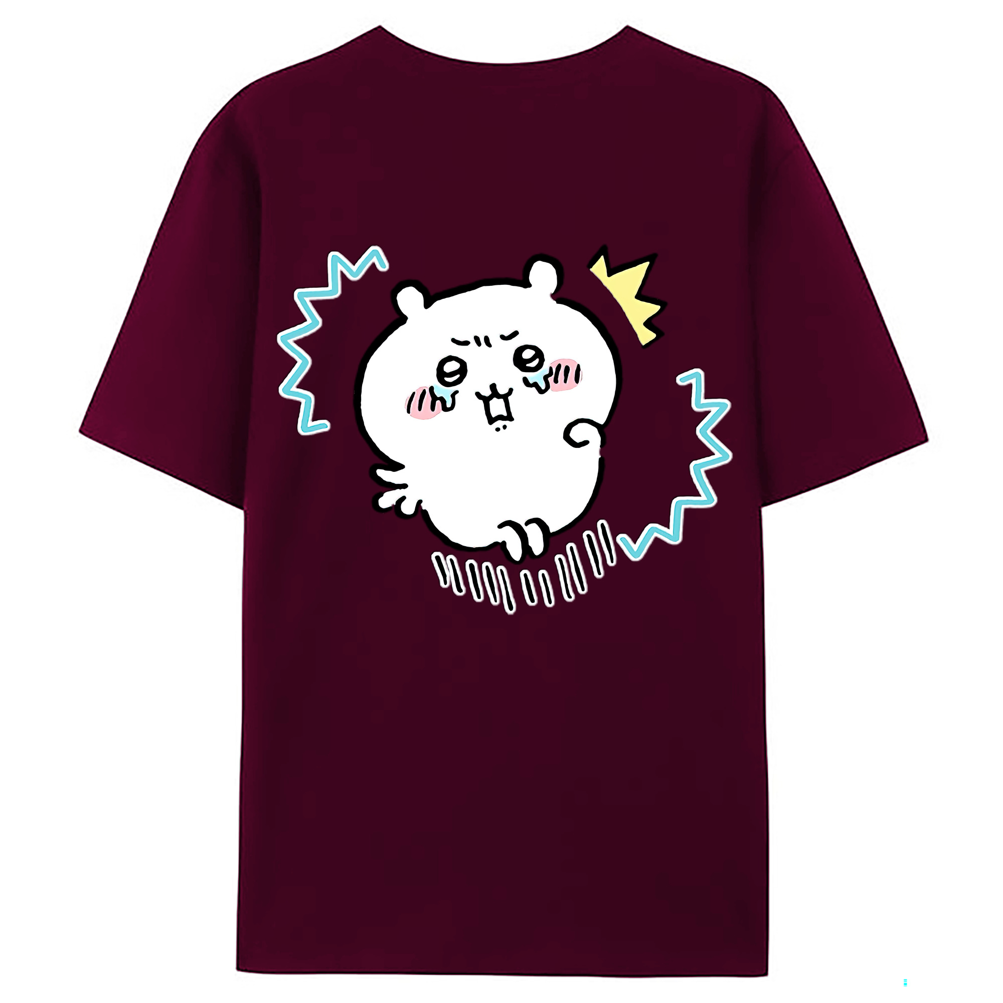 （画像用） ちいかわ ちいかわ Chii-kawa chiikawa レディース半袖Tシャツ(バックプリント)